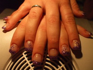 Zselés műköröm díszítés